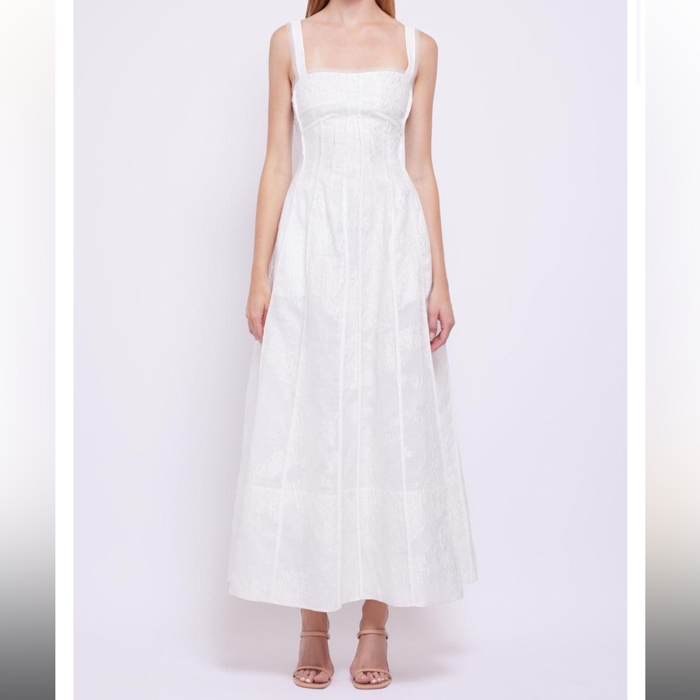 Simkhai Mayra SI Bustier Midi Dress